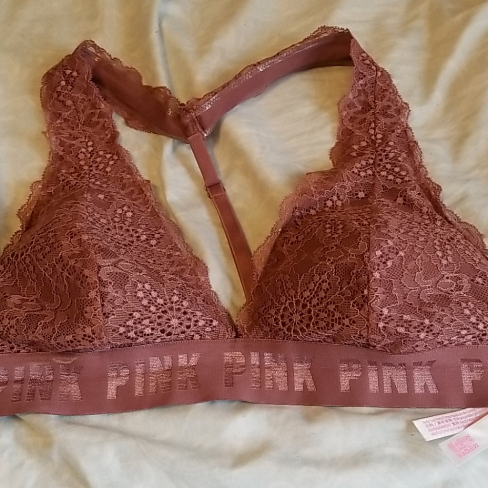 Pink bralette